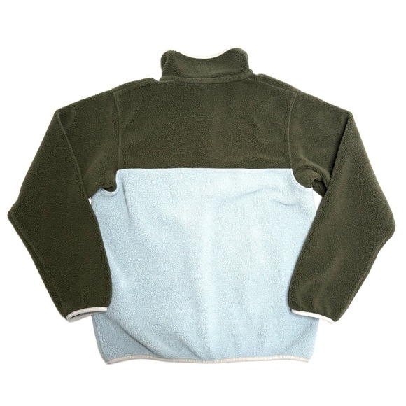 Patagonia Womens Lightweight Synchilla Snap-T Fleece Pullover Green Light Blue S - Picture 4 of 11